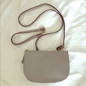 Lo & Sons “Waverley” light grey and gold